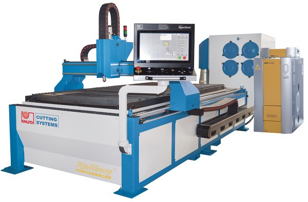 Plasma-Jet Compact K 1530 - Compact plant for large panels with integrated extraction table for the use of cutting technology from Kjellberg