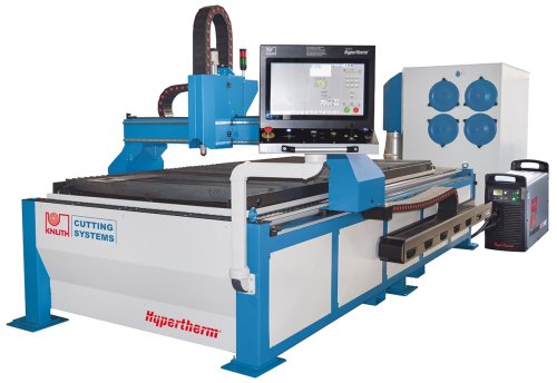 Plasma-Jet Compact H 1530 - Compact system for large panels with integrated extraction table for the use of HYPERTHERM cutting technology