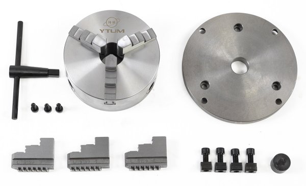 Mandrin de serrage pour tables rondes de 160 mm de diamètre - Logements de pièces pour diviseurs