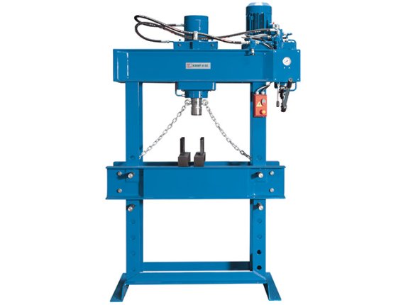 These universal presses are indispensable in technical workshops and maintenance departments
