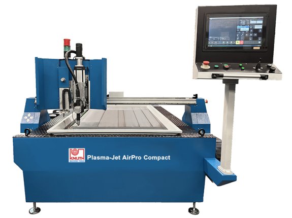 Plasma-Jet AirPro Compact 2010 - Compact cutting systems suitable from small to large format sheets for the use of economical air plasma sources