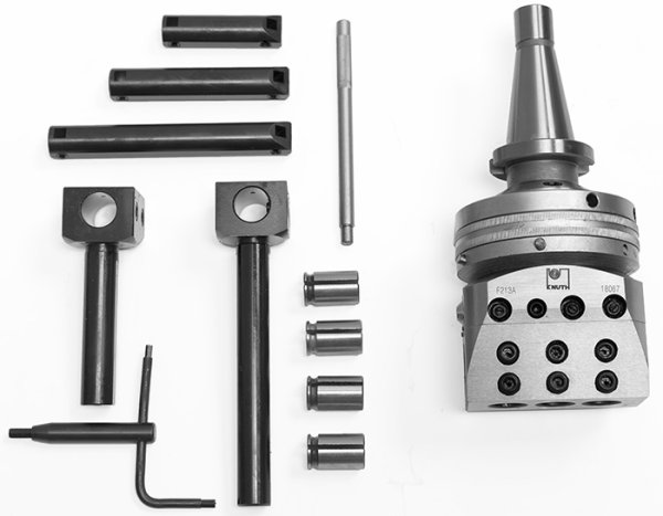 Universal Facing / Lathe Bore Head ADA / SK40 - With automatic feed for facing and slotting