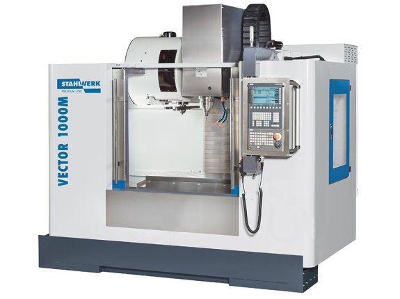 VECTOR 1000 M Si (SK40) + 4. axis - Premium milling solution for production and one-off manufacturing with extensive customisation and automation options