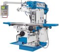 UWF 6 - With extended travel on axes, universal type milling head, ISO50 spindle, automatic feed on all axis and swiveling table