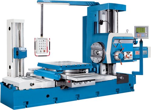 BO 110 - Für schwere und anspruchsvolle Zerspanung
von bis zu 2,5 t Werkstückgewicht