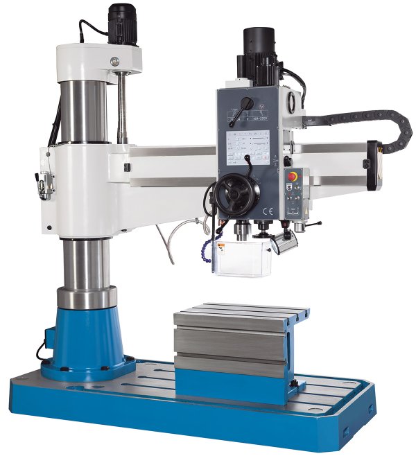 R 40 VT PRO - Servo-conventional radial drilling machine with advanced functions and large touchscreen