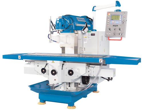 Servomill® UWF - Servo-conventional milling machine with large work area and universal cutter head