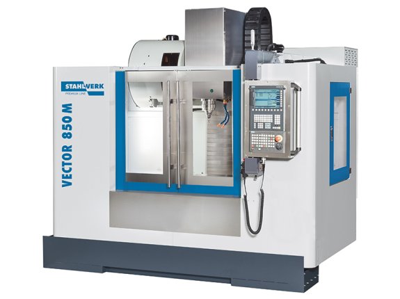 VECTOR 850 M Si (SK40) - Hochwertige Fräsmaschine für Prototypenbau oder Serienproduktion mit Automatisierungsmöglichkeiten