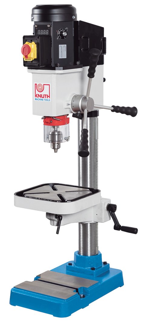 DL-16 V/T - Bench-type drill press with infinitely variable motor and direct drive