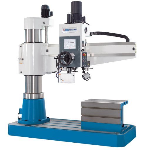 R 60 VT PRO - Servo-conventional radial drilling machine with advanced functions and large touchscreen