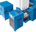 External hydraulic unit and oil cooler ensure thermal stability during continuous operation