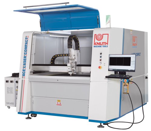 ACE Laser Compact R - Struttura compatta con testa di taglio Raytools e fonte laser a fibra potente di marca Raycus