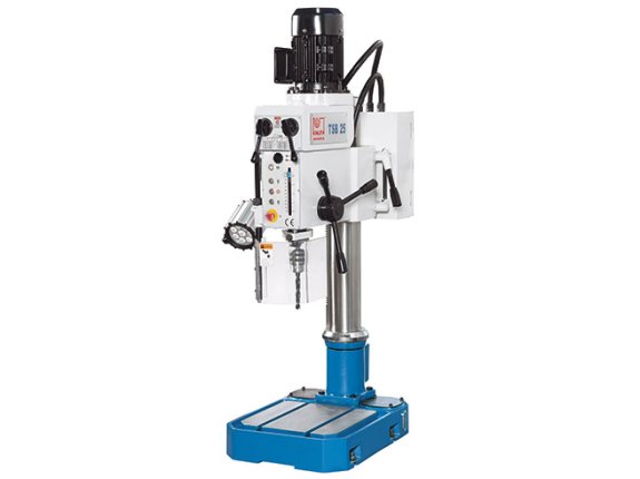 TSB 25 - Featuring gear drive, swivel drilling head and digital display for spindle speed